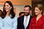 arvestorhertug Guillaume fra Luxembourg griner i selskab med sin hustru