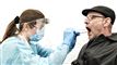 person bliver test for covid-19