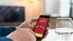Lottoapp på mobiltelefon
