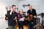 Keld og Hilda Heick synger i studiet med Jacob Fauerby