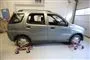 Billede af en grå Suzuki Ignis