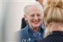 Dronning Margrethe smiler