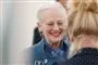 Dronning Margrethe smiler