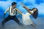 Olivia og Silas Holst danser