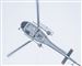 helikopter  i luften set nedefra