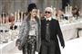 Stella Tennant og Karl Lagerfeld.