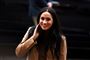 Meghan Markle smiler.