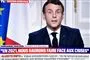 Emmanuel Macron påm tv