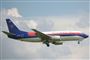 fly fra selskabet Siriwijaya Air i luften