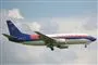 fly fra selskabet Siriwijaya Air i luften