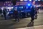 Politi og demonstranter er tæt på hinanden på Rådhuspladsen i København
