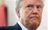 billede af Donald Trump som ser utilfreds ud