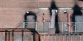 Brandtomt: Huset hvor brandmand var ved at dø