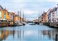 Billede fra nyhavn i København. 