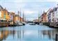Billede fra nyhavn i København. 