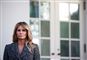 Melania Trump foran Det Hvide Hus