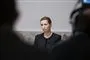 Mette Frederiksen på doorstep pressemøde