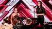 to kvinder på scenen i x-factor