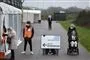 et vaccinationstelt i England-