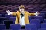 Susan Boyle i teatersal.