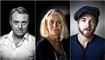 billedcollage med protrætter af skuespillerne Jens Jørn Spottag, Kirsten Olesen og Paw Henriksen