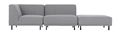 Paris chaiselongsofa med 3 moduler