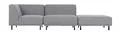 Paris chaiselongsofa med 3 moduler