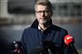 Frank Jensen under pressemødet, hvor han trak sig som overborgmester