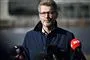 Frank Jensen under pressemødet, hvor han trak sig som overborgmester