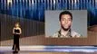 billede af Chadwick Boseman vises under uddelingen