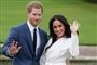 prins harry og megan markle vinker og smiler 