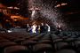 der sprøjtes konfetti i royal arena