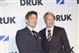 Mads Mikkelsen og Thomas Vinterberg poserer for kameraet