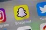 Snapchatikon på mobiltelefon