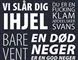 kollage med hadbeskeder 