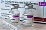 vaccineglas står på et bord