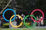 De fem olympiske ringe