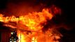 hus i brand