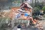 hus med afrevet tag efter tornado