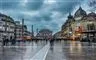 Åben plads i Montpellier