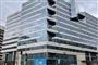 IMFs hovedkvarter med stor glasfacade. 