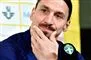 Nærbillede af Zlatan på pressemøde
