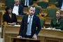 Jakob Ellemann-Jensen taler i folketingssalen