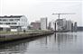 billede af havnefronten i Aalborg