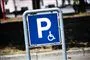 Et handicap-skilt