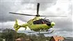 billede af en akutlægehelikopter