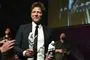 thomas Vinterberg med to bodilpriser i hænderne