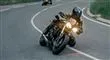 motorcyklist i høj fart