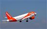 fly fra easyjet i luften