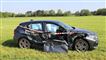En smadret BMW